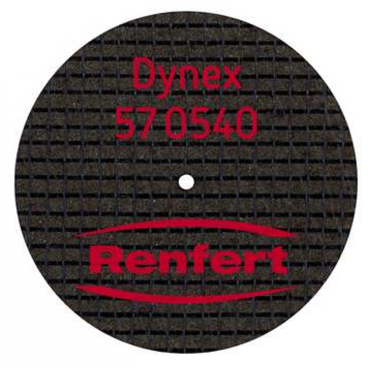 DISCO DYNEX 40X0 5MM CX20 570540 no pre co RENFERT -