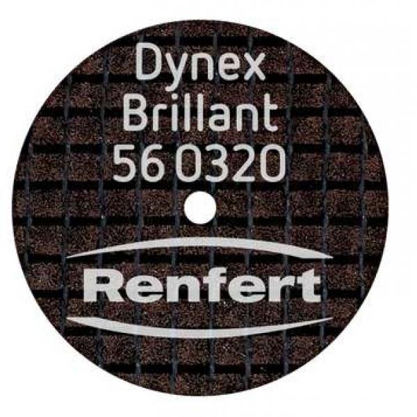 DISCO DYNEX BRILLANT 20X0 3MM CX10 560320 ceram RENFERT -