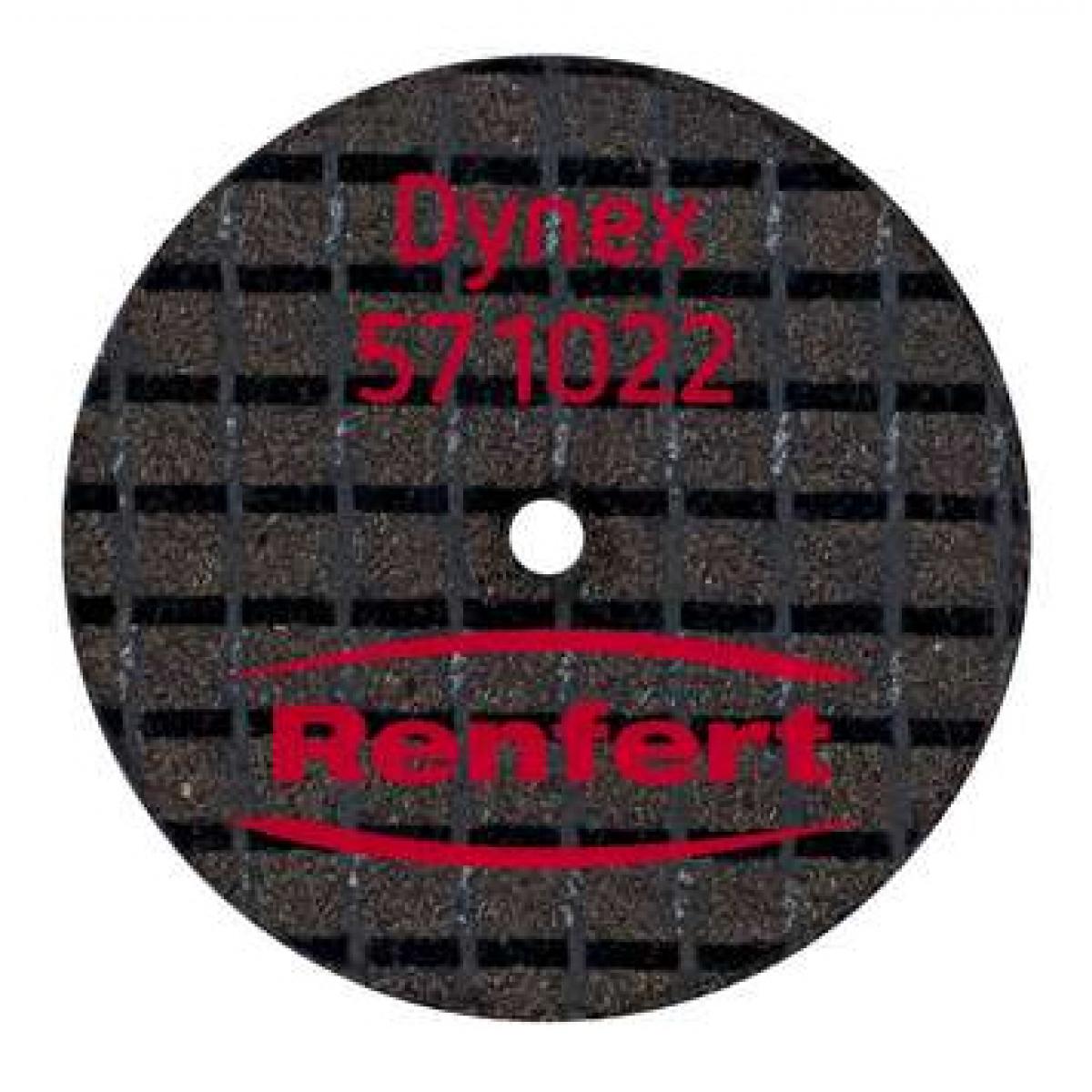 DISCO DYNEX 22X1 0MM CX25 571022 no pre co RENFERT -