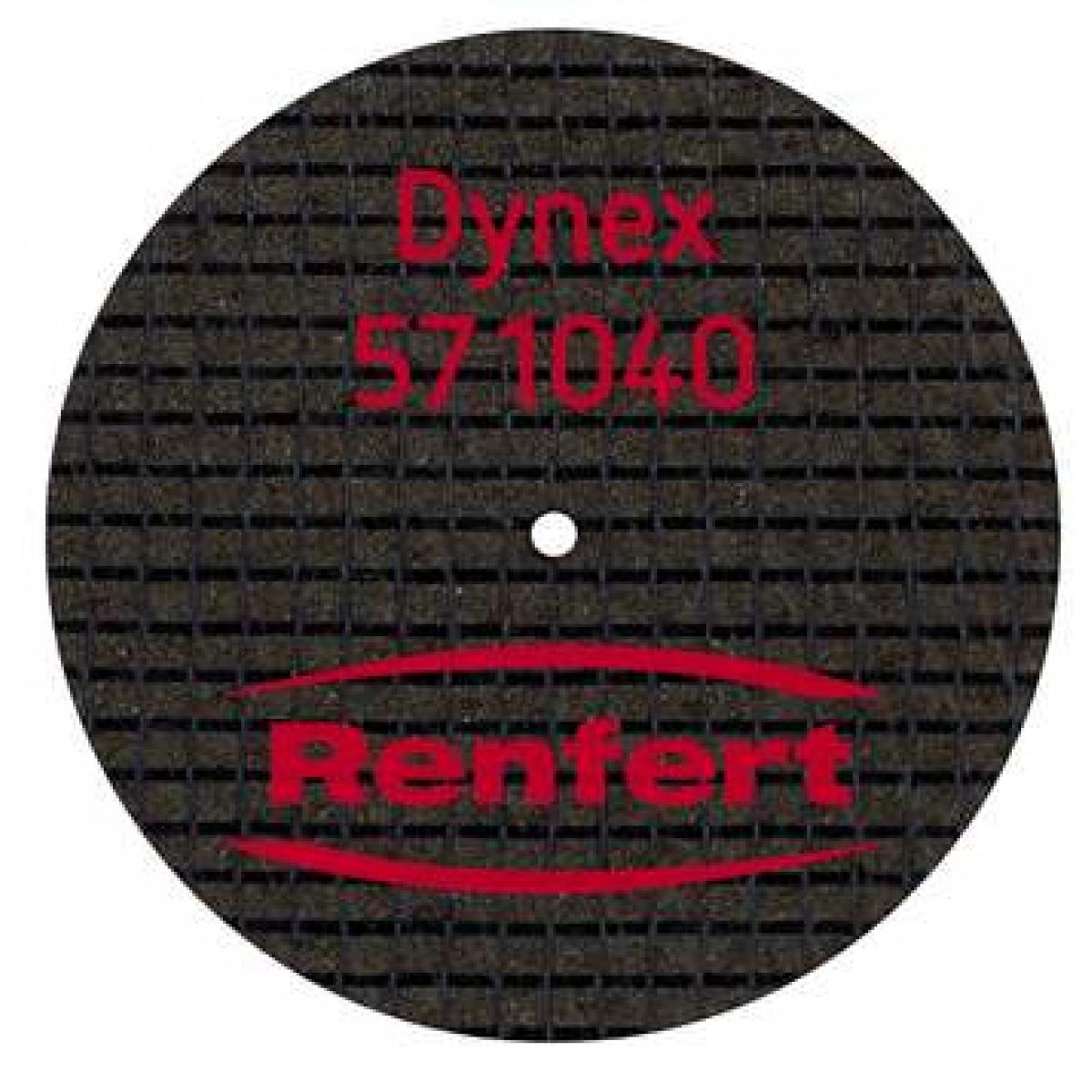 DISCO DYNEX 40X1 0MM CX20 571040 no pre col RENFERT -