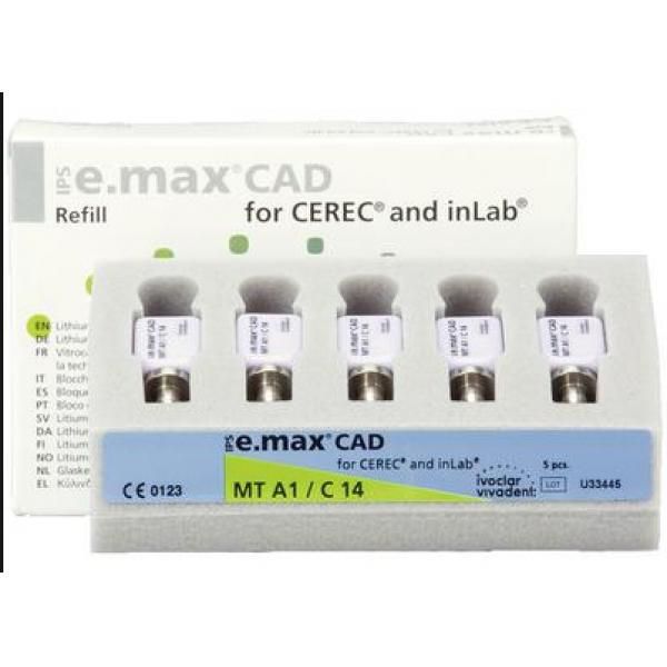 E MAX CAD CEREC C14 MT BL2 CX5 680032 IVOCLAR -